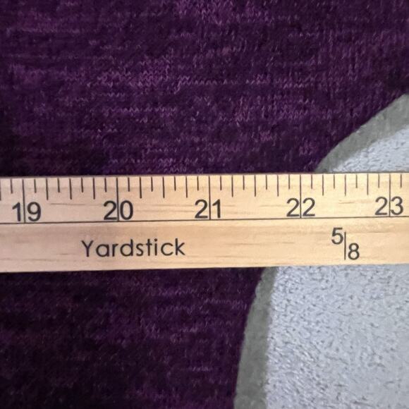 Per Seption Concept Womens Purple Cardigan Sweater Size Large Buttons Pockets - Picture 7 of 10